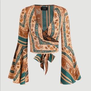 Geo Print Floral Crop Blouse
2 / XS • New without tags